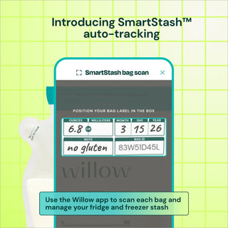 Breast Milk Storage Bags with SmartStash™ Tracking