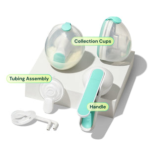 Willow Wave 2-in-1 Double Manual Wearable Pump + Collection Cups